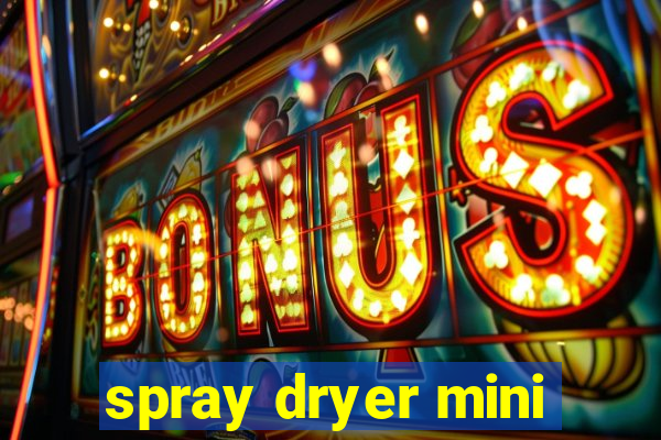 spray dryer mini